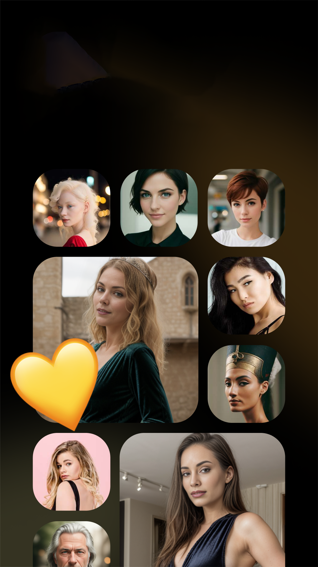 Browse characters of your dreams